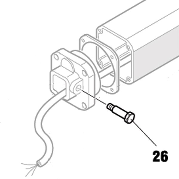 Bolzen lang für FAAC 400/402/422/S450H