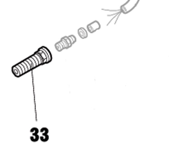 Knickschutz für Netzkabel FAAC 400/402/422