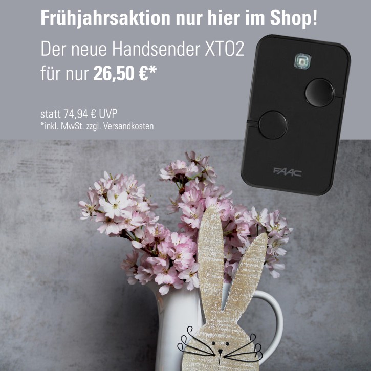 Handsender XTO2 SLH-SL-DS- 868MHz zum Sonderpreis!