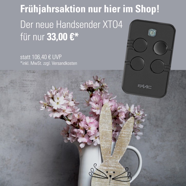 Handsender XTO4 SLH-SL-DS-RC 868MHz zum Sonderpreis!