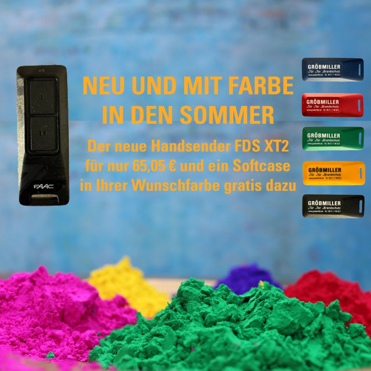 Handsender FDS XT2 433 - 868 mhz zum Aktionspreis!