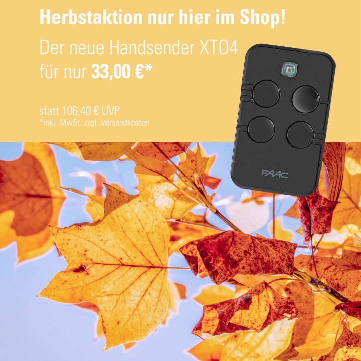 Handsender XTO4 SLH-SL-DS-RC 868MHz zum Sonderpreis!