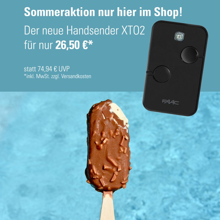 Handsender XTO2 SLH-SL-DS- 868MHz zum Sonderpreis!