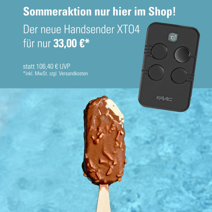 Handsender XTO4 SLH-SL-DS-RC 868MHz zum Sonderpreis!