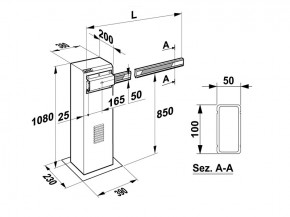 Ersatzteile Schrankenantrieb 640 SX links